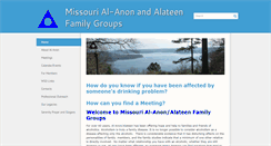 Desktop Screenshot of missouri-al-anon.org